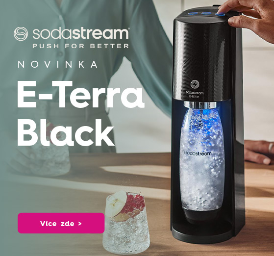 E-Terra Black výrobník SODASTREAM