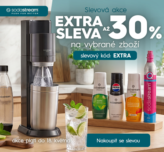 Slevová akce SODASTREAM do 18.5.