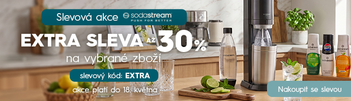 Slevová akce SODASTREAM do 18.5.