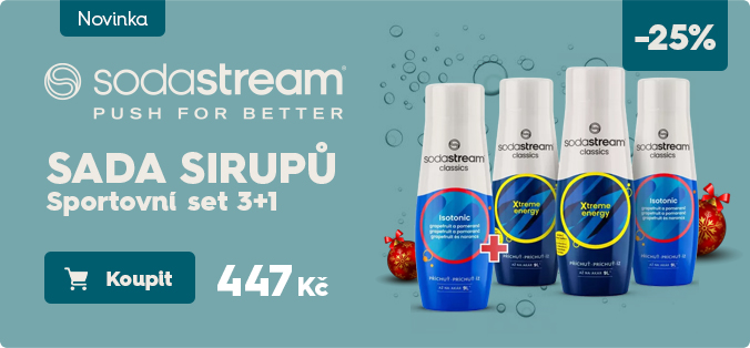 SADA Sportovní set 3+1 SODASTREAM