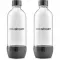 Láhev 1l GREY/Duo Pack SODASTREAM