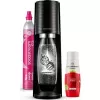 Sodastream TERRA Black Malina Zero Mpack + Zdarma lahev do myčky