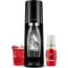 Sodastream TERRA Black Malina Zero Mpack + Zdarma lahev do myčky