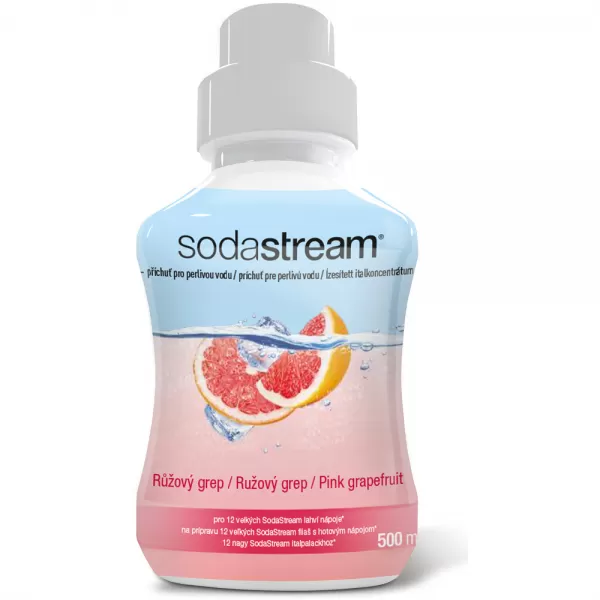 Příchuť RŮŽOVÝ GREP 500ml SODASTREAM