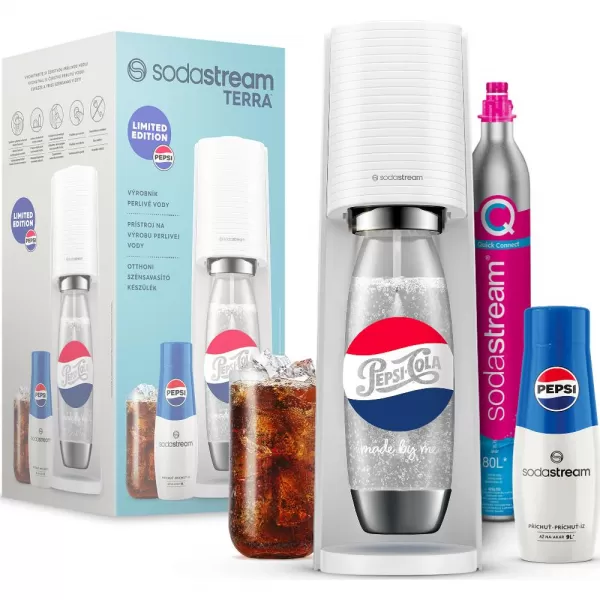 TERRA White Pepsi Megapack SODASTREAM