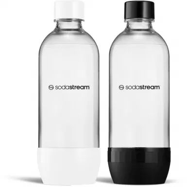 LAHVE DO MYČKY SodaStream JET BLACK&WHITE 2x1l