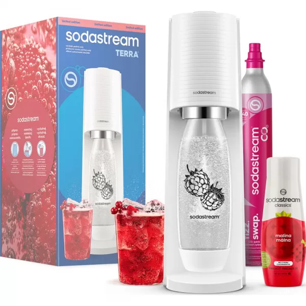 SODASTREAM TERRA White Malina Zero Mpack
