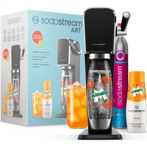 Megapack ART Black MIRINDA SODASTREAM