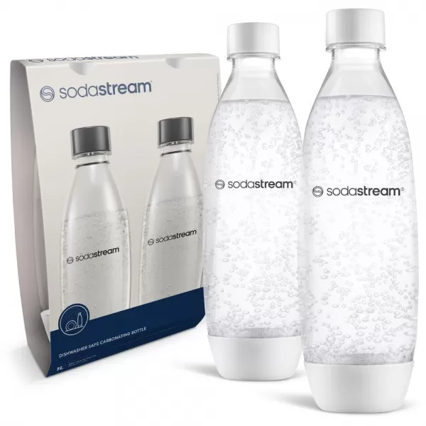 SodaStream LAHVE FUSE WHITE 2x1l DO MYČKY NÁDOBÍ