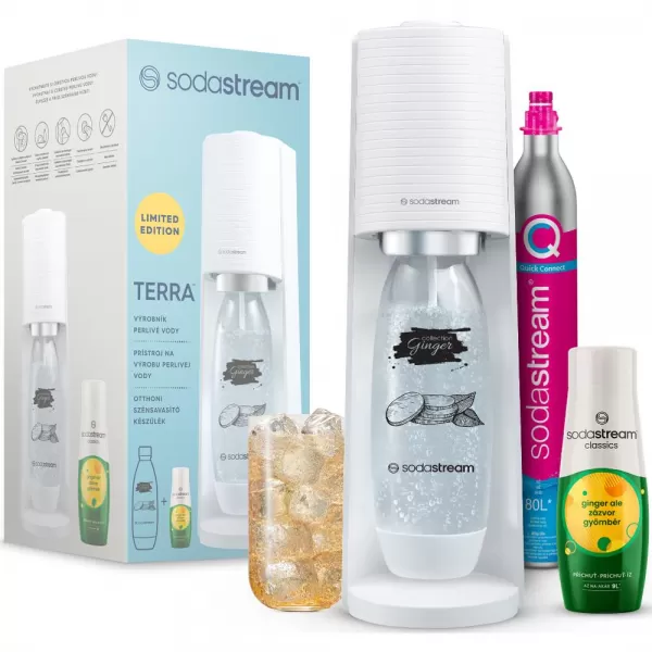 SODASTREAM TERRA White Ginger Ale Megapack